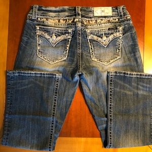 Miss me jeans mid rise easy boot